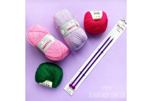 Пряжа DMC Knitty 4 № 992 (розовый)